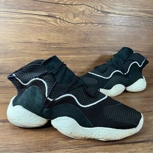 Adidas Crazy BYW LVL1 Black Basketball Shoes Men’s Size 14 Sneakers